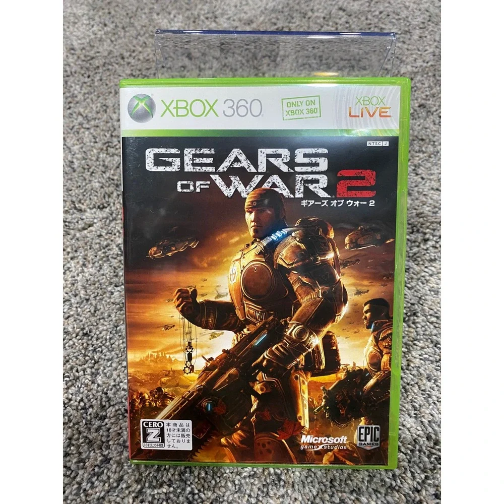 Gears of War 2 Microsoft NTSC-J Excellent Japanese Import Xbox 360